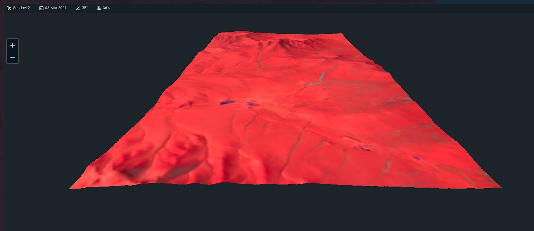 Orxontuul-4 Sentinel-2 SWIR Image 20210308