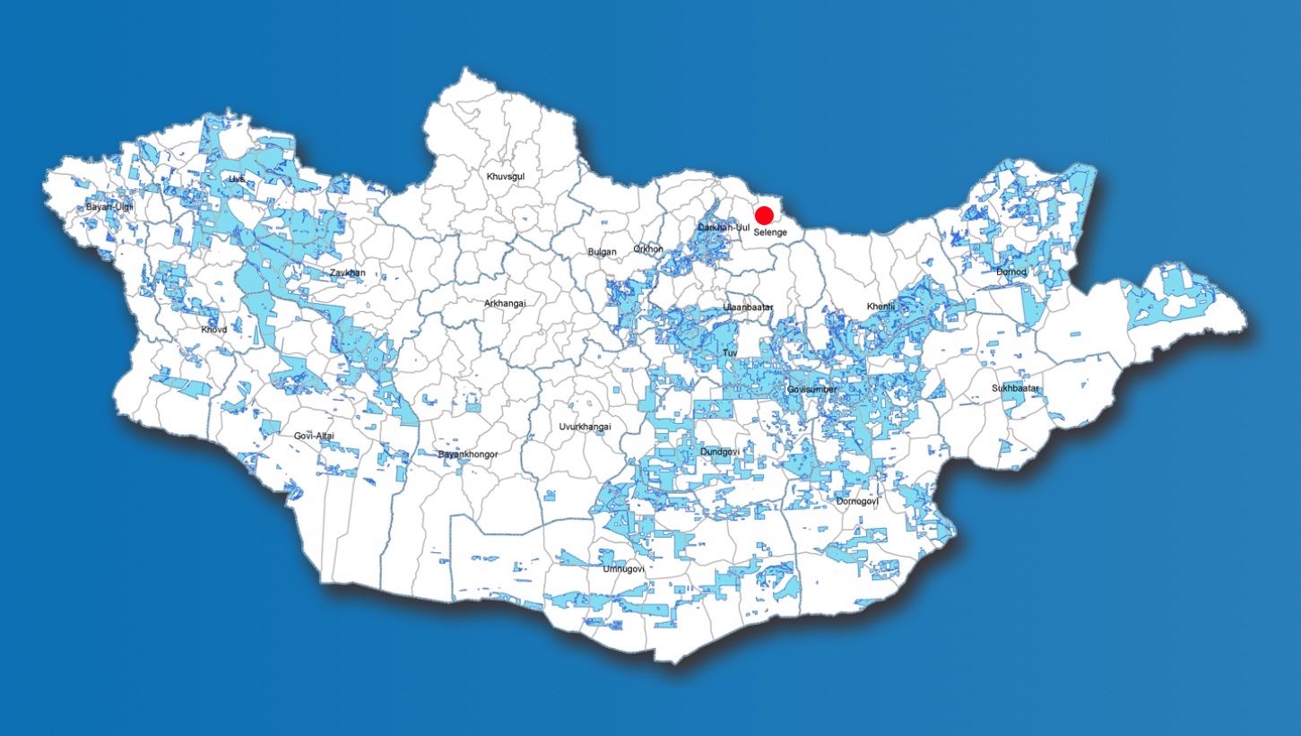 Location of Galgatain Gol Mining Licence
